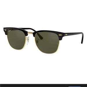 Ray-Ban Clubmaster Classic Sunglasses in Black and Gold